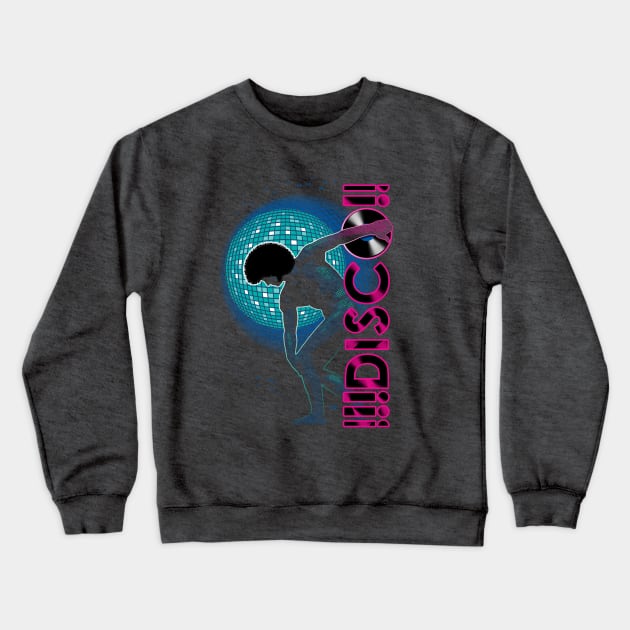 !!!DISCO!! Crewneck Sweatshirt by RAIDHO